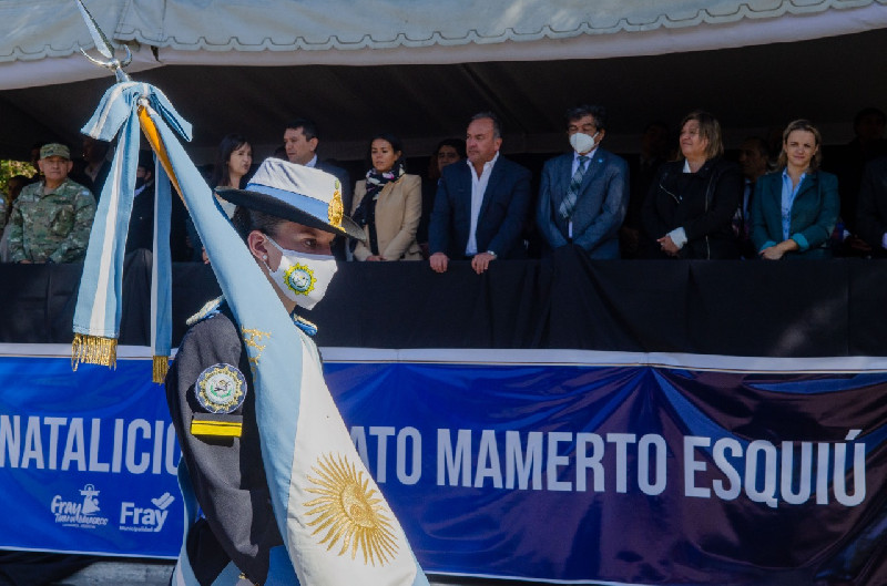 El ministro de Gobierno acompañó las festividades del Beato Mamerto Esquiú