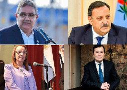 Raúl Jalil junto a otros Gobernadores acusan a  Horacio Larrereta de ...
