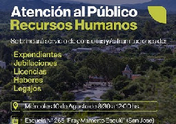 Recursos Humanos: Atención al público en Fray M. Esquiú