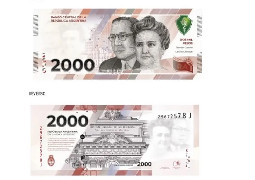Así será el nuevo billete de $2000 que anunció el Banco Central