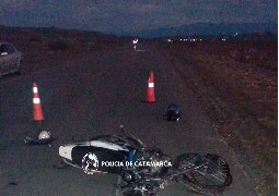 Dos motocicletas protagonizaron un siniestro vial en Tinogasta