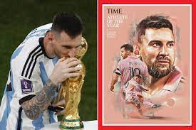 Messi fue elegido como atleta del año por la revista Time