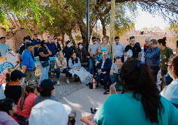 Reclamo minero: El Gobernador dialogó con vecinos de Fiambalá