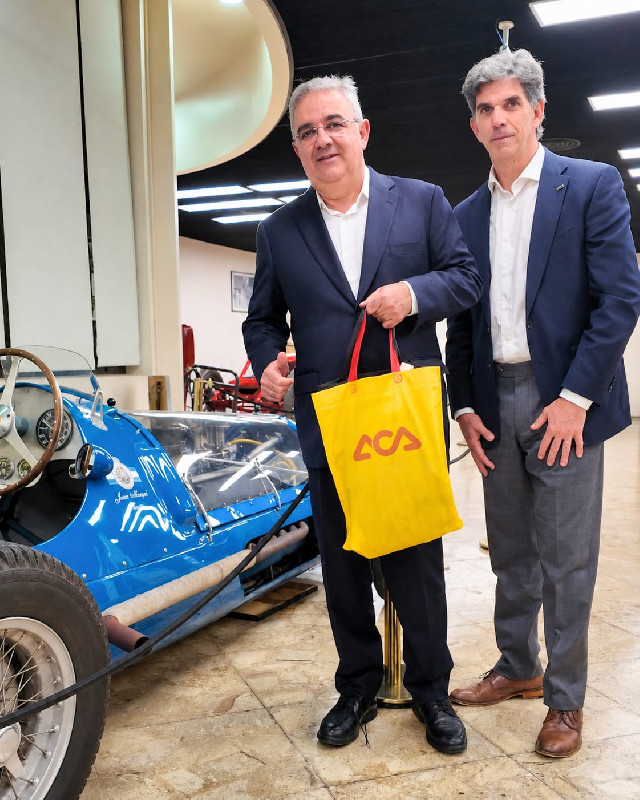 El Gobernador se reunió con autoridades Automóvil Club Argentino para dialogar sobre el Gran Premio Argentino Histórico