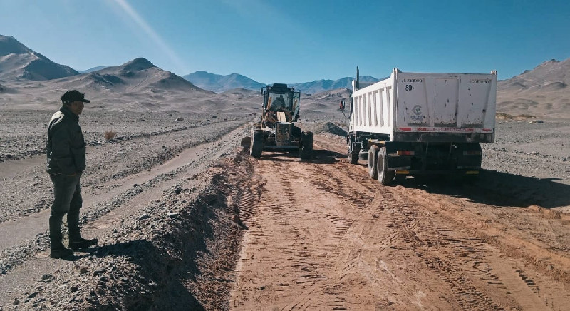 Vialidad inició los trabajos de la segunda etapa del camino Chuquisaca-Antofagasta