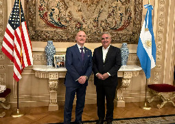 Raúl se reunió con el Embajador de Estados Unidos en Argentina