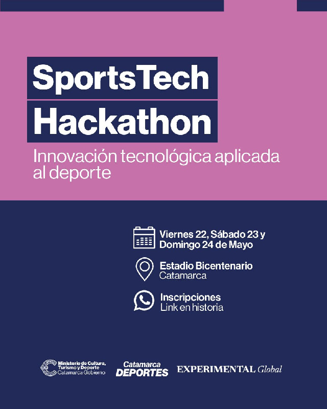 Este fin de semana se realiza la SportsTech Hackathon 2026