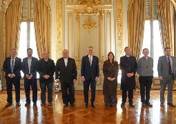 En la previa del Te Deum, el Gobierno se reunió con la Conferencia Ep...