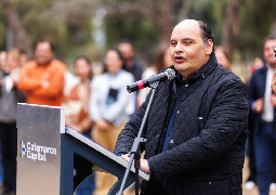 GUSTAVO  2027 El intendente Gustavo Saadi encabezó el Juramento Ambiental 2026 e inauguró el sistema de ecocanje en las escuelas municipales